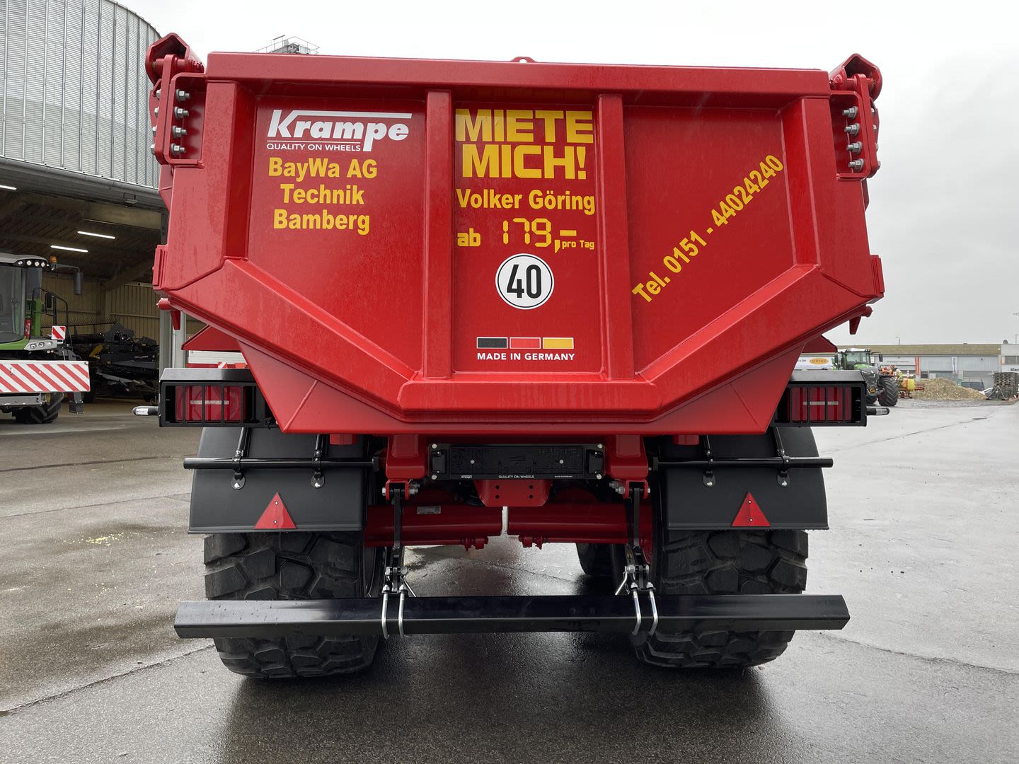 Halfpipe HP 20 CARRIER Krampe Tandem-Hal