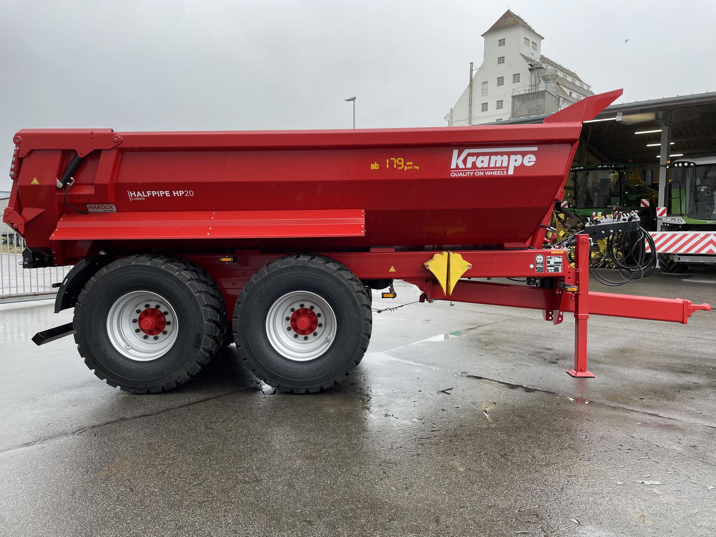 Halfpipe HP 20 CARRIER Krampe Tandem-Hal