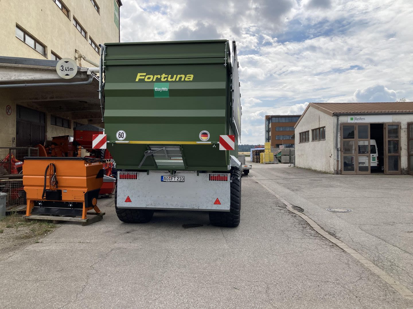 FTSA 200 Fortuna Tandem-Sattel-Abschiebe