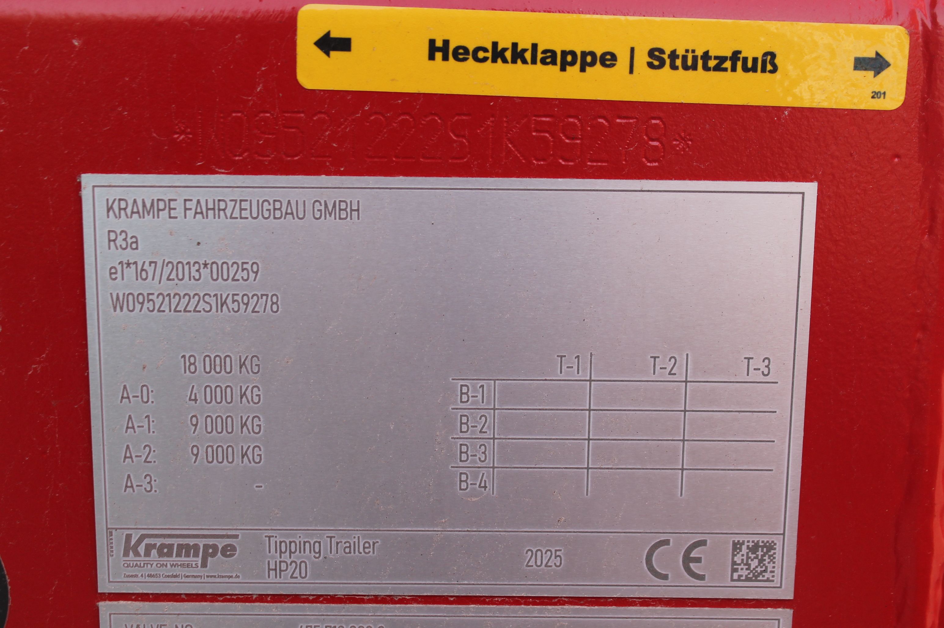 HP 20 CARRIER Krampe Muldenkipper